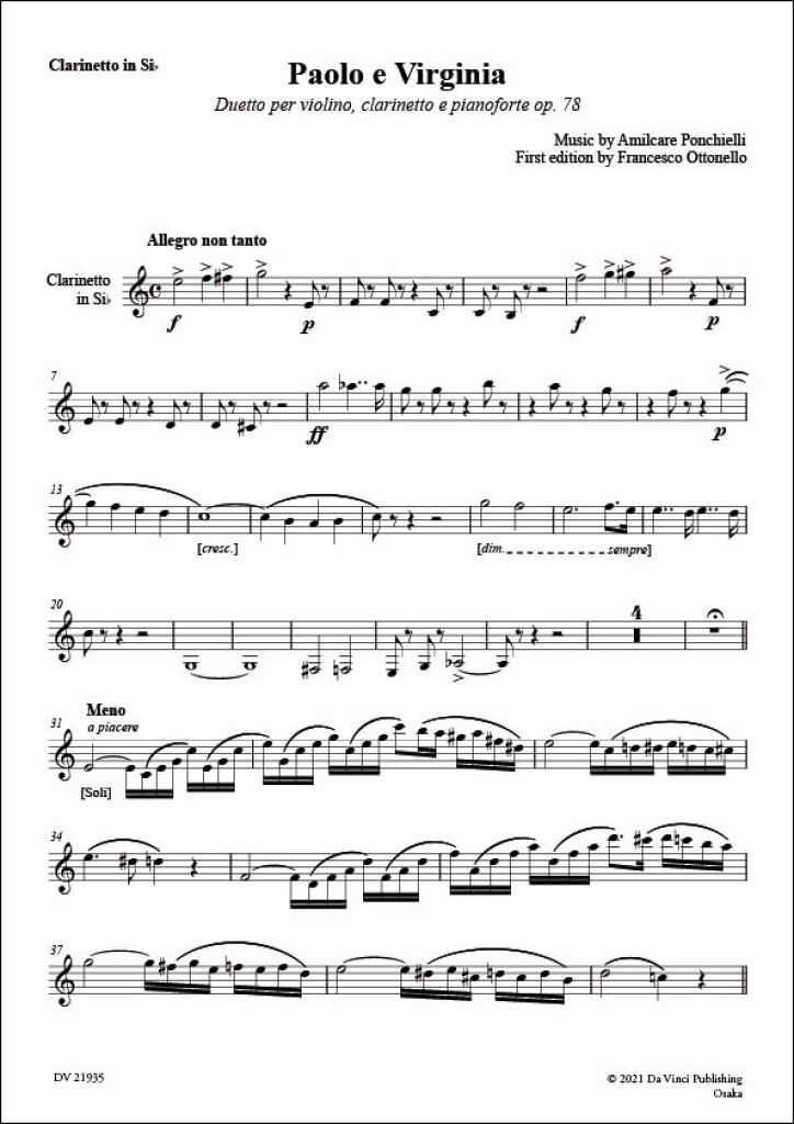Paolo e Virginia Op. 78